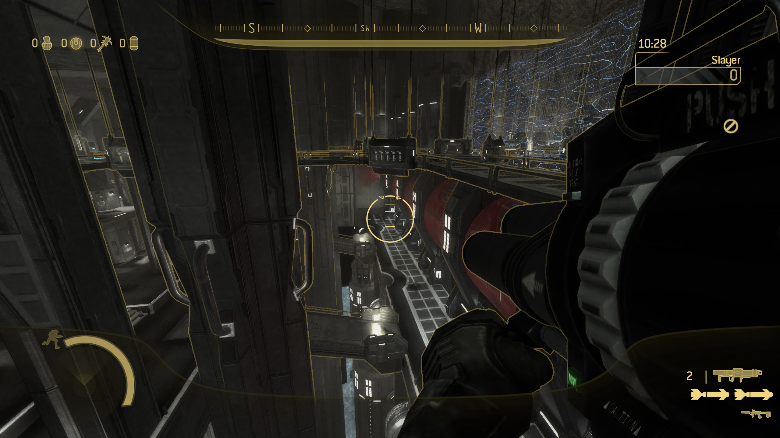 Chasm Ten, el nivel de Tiroteo de ODST, disponible como mapa multijugador en ODSTAMP.